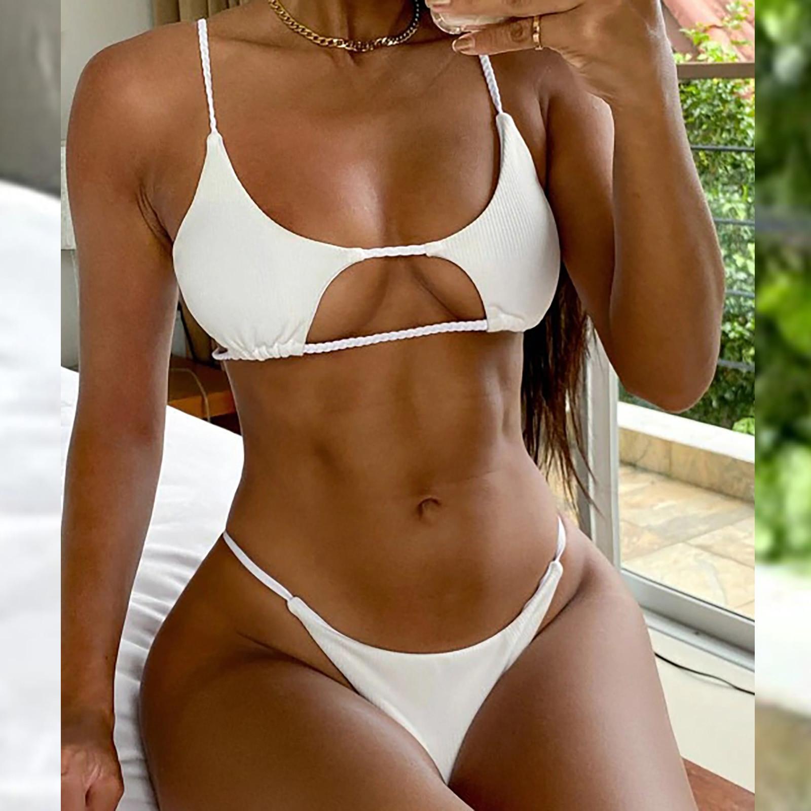 

(SU)Летняя женская мода Сплит Купальник Модные купальники Пляжная одежда Бикини