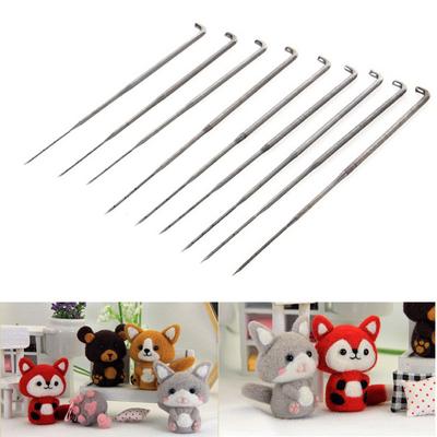 9pcs  Tool Mixed Needle Felting Handle Holder Wool Felt Set