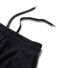GAKKAI UNIONS [Select Summer, Brushed, Or All-Season Fabric] Single-Pleat Wide Sweatpants Black
