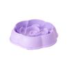 Petal Slow Feeder Dog Bowl for Fast Eaters, - Interactive Puzzle Dish to Help Slow Down Eating at Mealtime