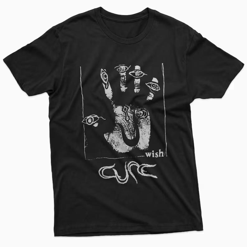 The Cure Rock Band Shirt, The Cure Vintage T-Shirt, The Cure Gift For Men And Wo S разноцветный