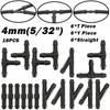 2M Car Wiper Blade Pipe Windshield Wiper Tube with 18Pcs T/Y/I Type Splitter Windshield Washer Hose Connector Windshield