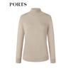 PORTS Women's Knitted Long-Sleeve Turtleneck Sweater LD9K456KKW004