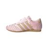 Taekwondo Clear Pink Satin Women Sneakers Magic-Beige Gum JQ8209