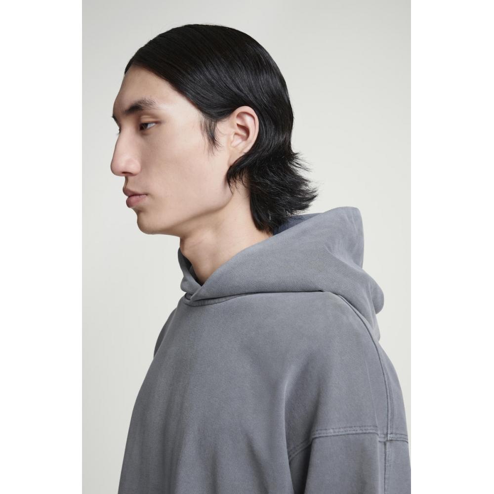 Cos Japan Washed Cotton Jersey Hoodie