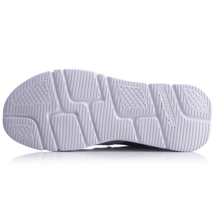 Li Ning Mark Lite Dämpfung Rutschfest Abriebfest Niedrig geschnittene Sport Freizeitschuhe Herren Schwarz Weiß AGCQ039-3