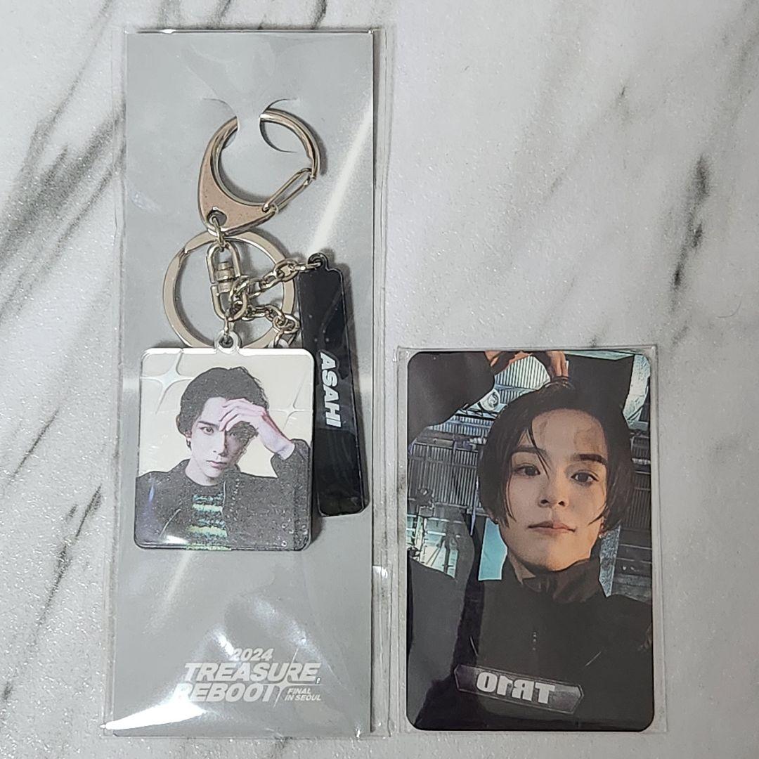 

[USED] TREASURE Asahi REBOOT Seoul Concert Keychain with Photocard