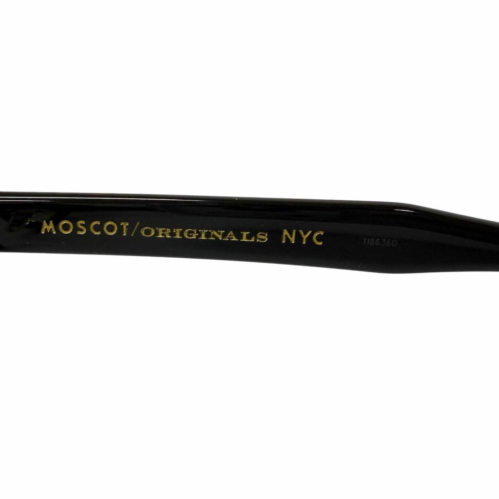 Excellent MOSCOT Glasses LEMTOSH Wellington Frame Black Mens Used