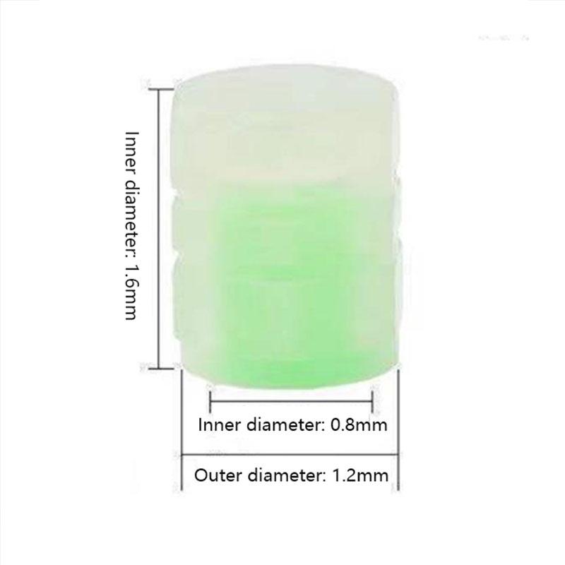 4Pcs Motorcycle Car Luminous Night Glowing Wheel Tyre Valve Caps Decors Universal for Tracer 9 Gt Suzuki Gsxr 600 Fz1 Tmax Fz6