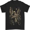 Day of the Dead Skeleton Trumpet DOTD Skull Mens T-Shirt 100% Cotton Unisex T-Shirt