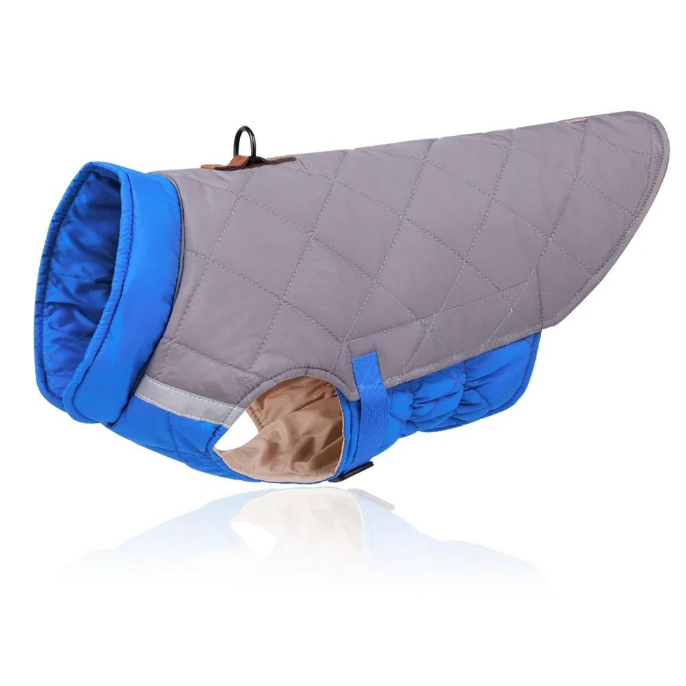 Grote Hondentrui Waterdichte Huisdierkleding voor Middelgrote Honden Winter Warm Grote Hondentrui Franse Bulldog Kostuum Labrador Husky Outfits