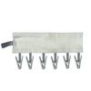 Travel Hanger with 6 Clips Strong Load-bearing Fastener Tape Design