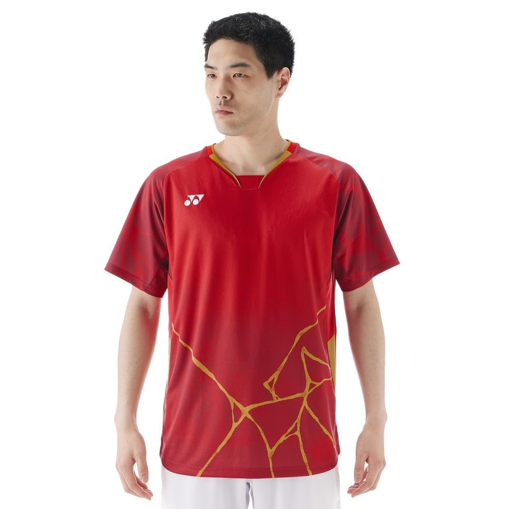 

Yonex Game Shirt Wine Men s (Fit Style) (021)