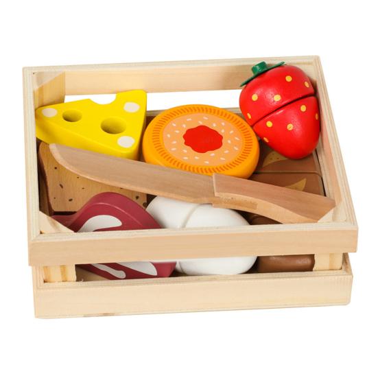 

9 шт./компл. кухонный игровой набор для малышей, имитация еды, аксессуары для мальчиков и девочек, деревянная ролевая игра «Еда»