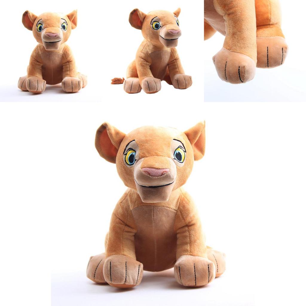 Adorabile Re Leone Peluche Morbido Nana Personaggio dei Cartoni Animati Peluche Per Bambini
