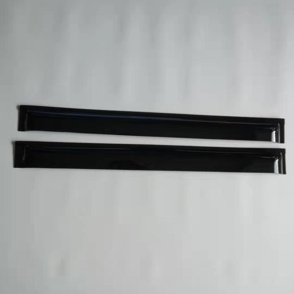 Hafei Luzun Acrylic Rain Deflector Eyebrow - Car Exterior Rain Shield Modifier