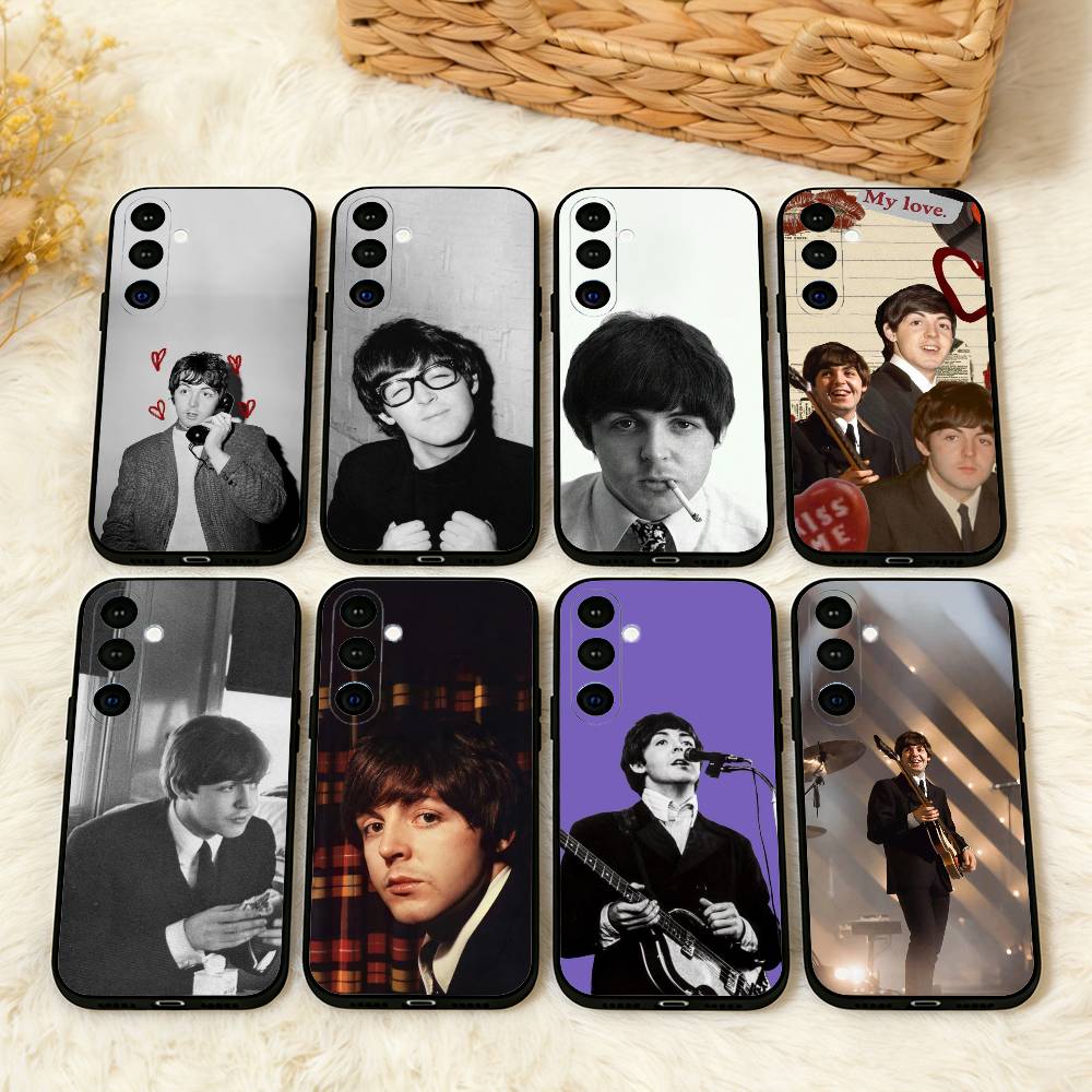 Singer P-Pau-M-McCartney Phone Case For Samsung A73,A21s,A22,A31,A32,A52,A53,A71,A80,Soft Black Shell
