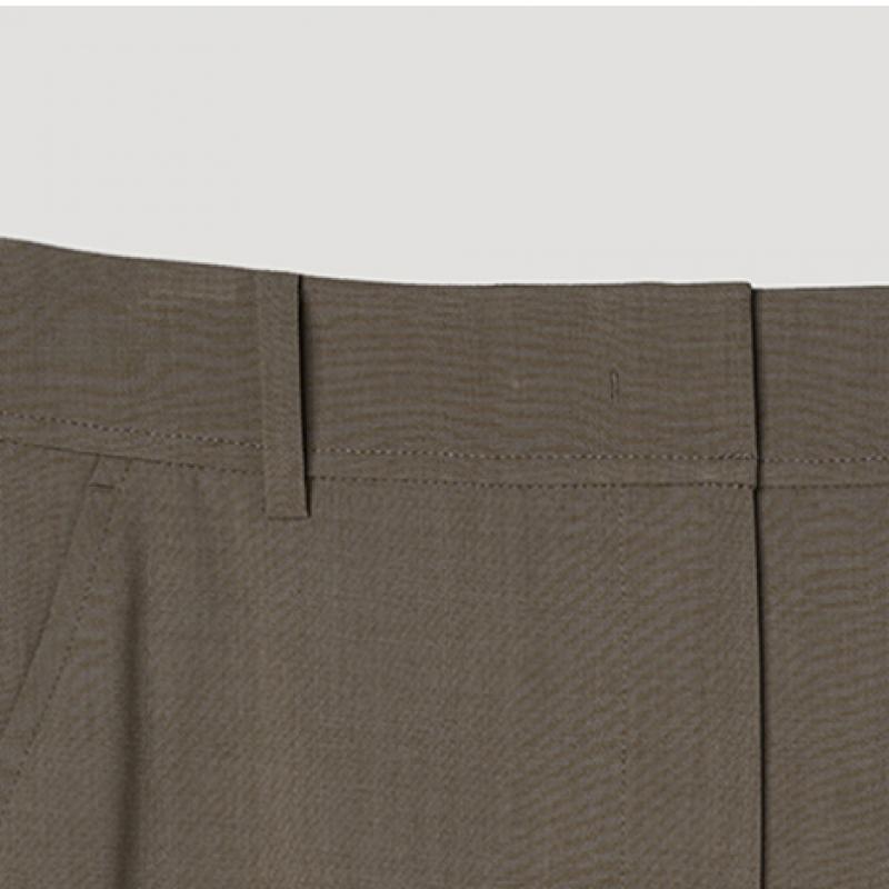 [shs Miss] Back Banding Wide Set Up Pants Swsslp2207l