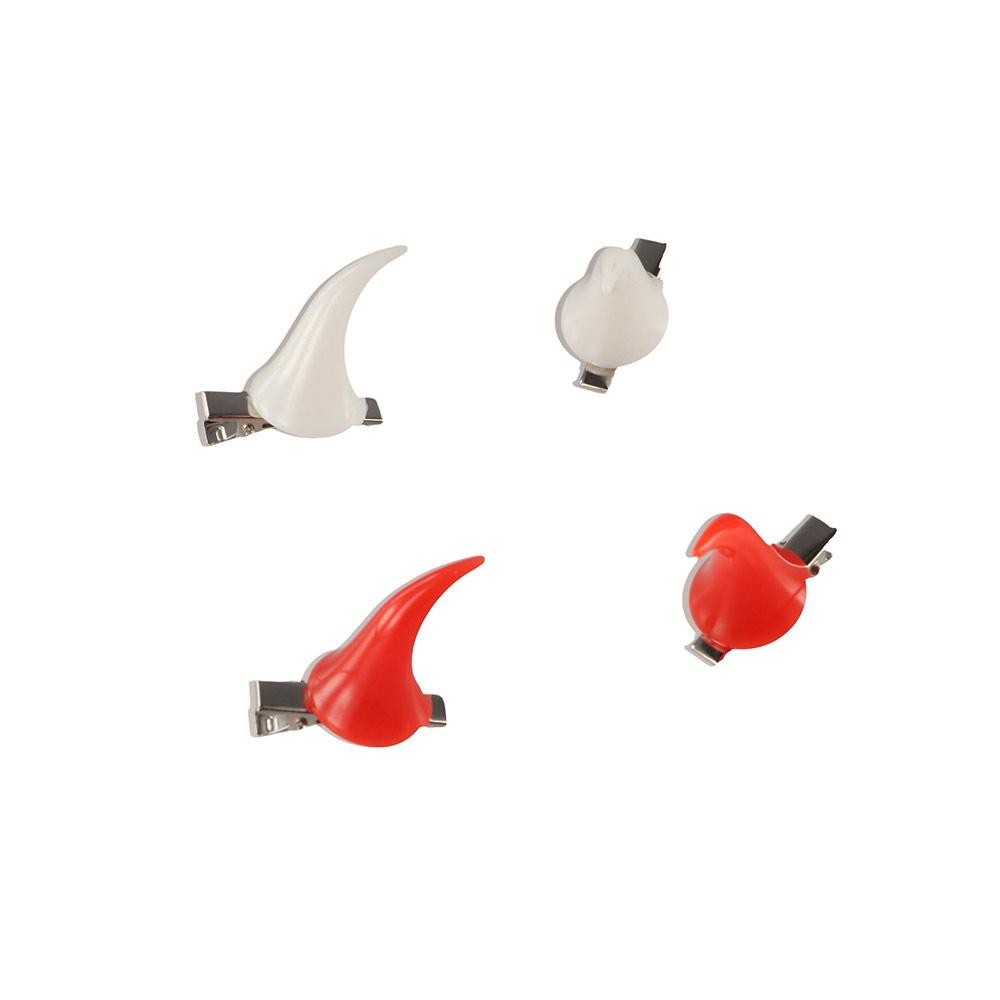 Barrettes Devil Horns Hair Clip Duckbill Clip Cosplay Costume Hairpin  Party Props
