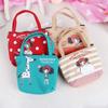 Bag Data Line Storage Bag Cartoon Coin Purse Bear Lipstick Cosmetic Bag Mini Canvas Handbag
