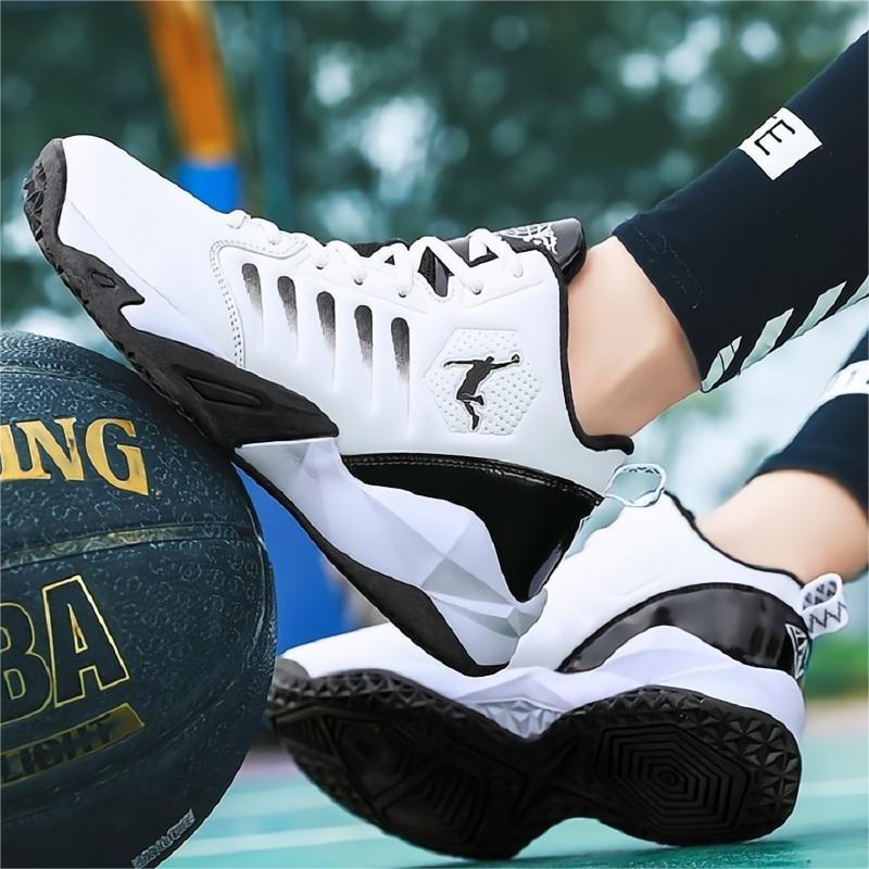 Pantofi de baschet pentru bărbați Amortizare respirabilă Pantofi anti-alunecare Baloncesto Antrenament de sală Pantofi de baschet atletic pentru femei