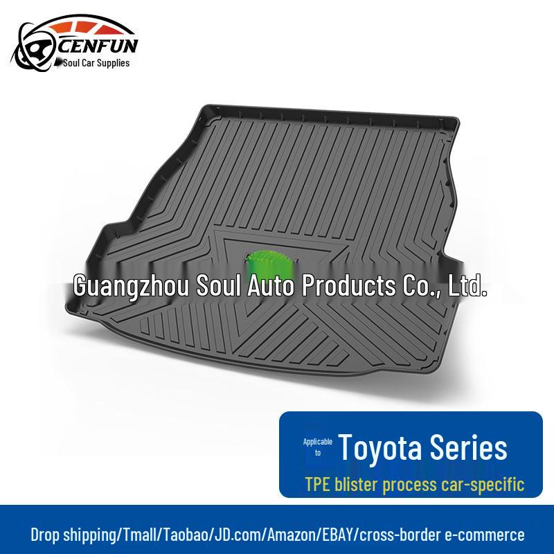 Eco-Friendly Waterproof TPE Trunk Mat for Imported Toyota RAV4