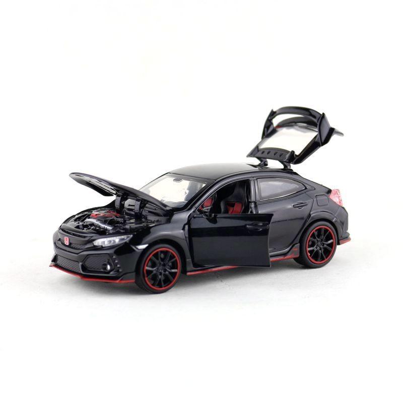 Simulation Legierung Honda Civic Sportwagen Modell Spielzeug Für Sammlung Ausstellung Und