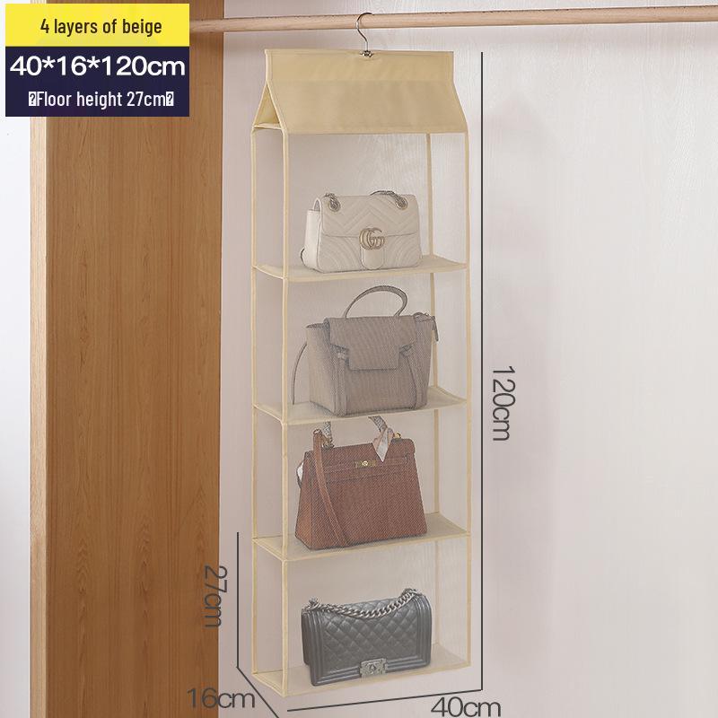 Hanging Wardrobe Storage Organizer Rack