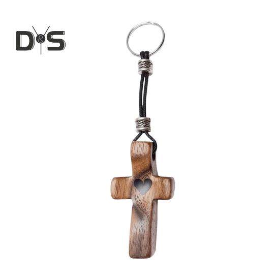 

1/2/3 шт. брелок-подвеска с принтом сердца, брелок-молитва из ореха, напоминание о символе веры, вдохновляющий христианский подарок 1pc