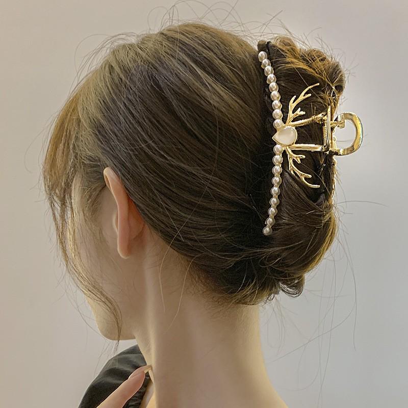 

Элегантная заколка для волос «Акулий коготь» с высокой фиксацией для женщин