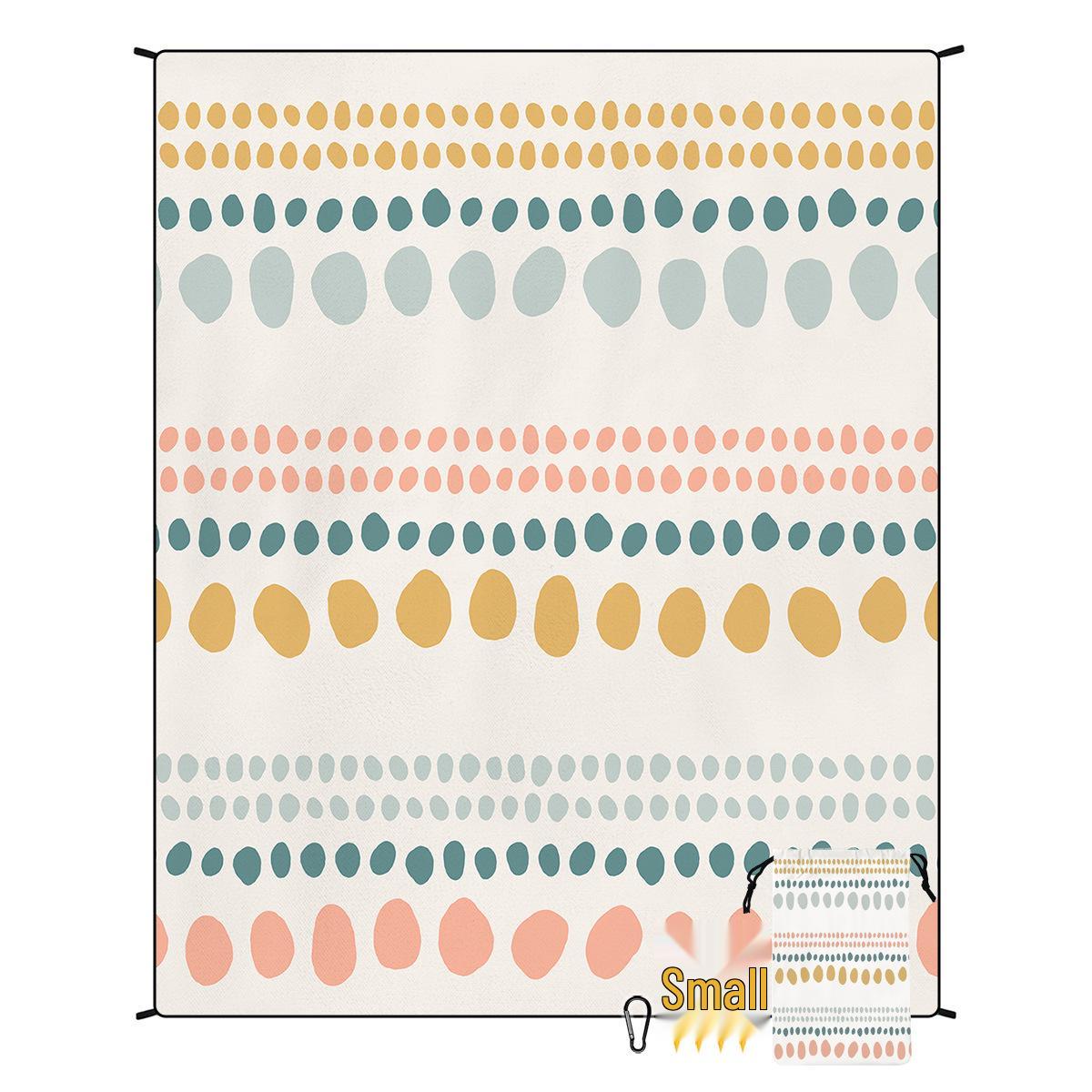 

Богемный пляжный коврик для пикника: Уличная, Влагозащищенная, Подушка для палатки на заказ