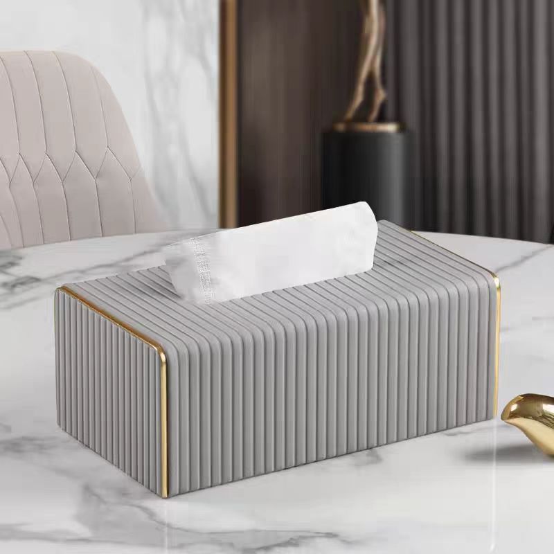 Decorative Tissue Boxhigh Appearance Level Light Luxury Leather Tissue Box Used In Els Living Rooms Office Princess Room