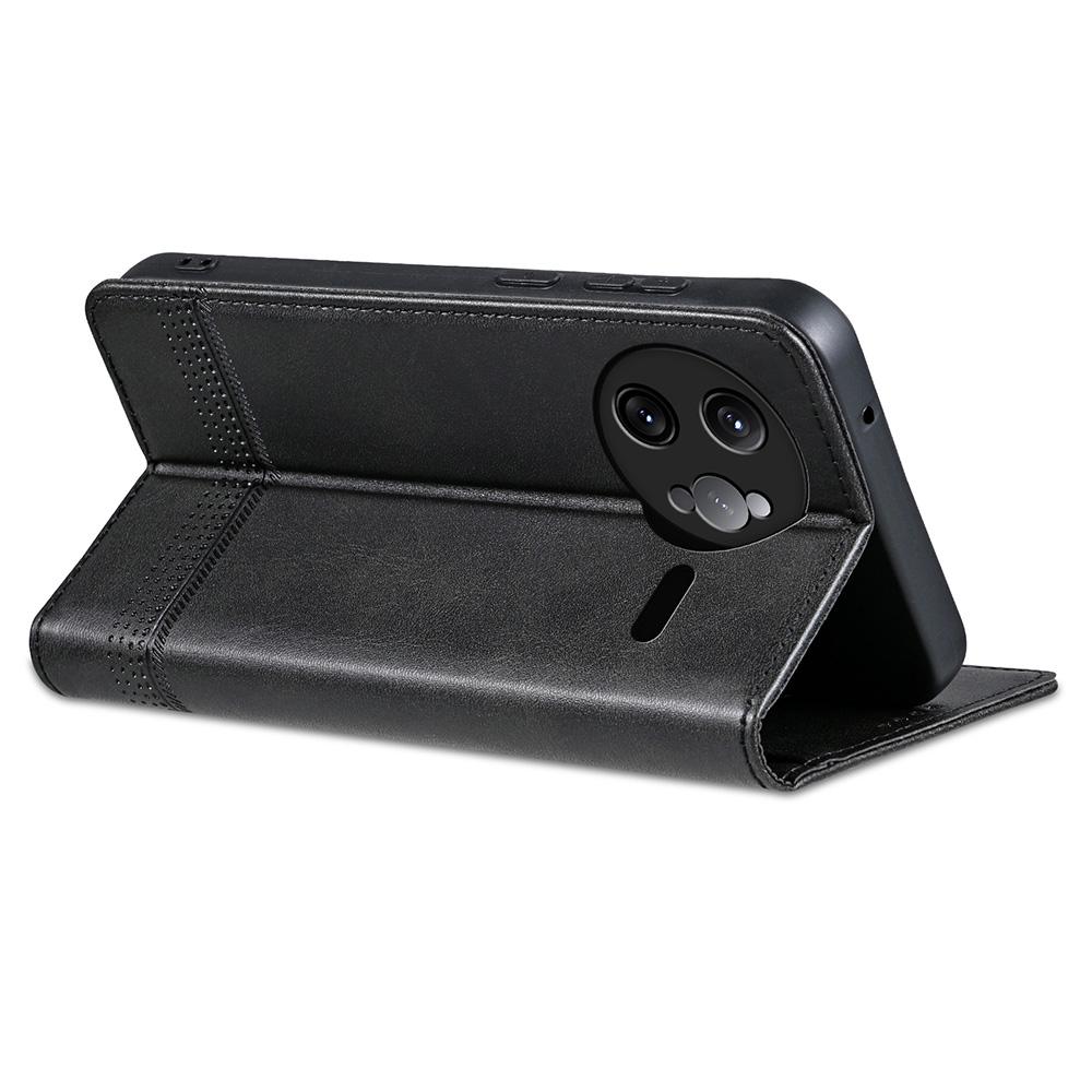 AZNS For Xiaomi Poco F7 Ultra 5G/Redmi K80 Pro 5G Case Cowhide Texture PU Leather Wallet Phone Cover
