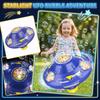 UFO Shaped Rotating Light Up Toy with LED Effects for Indoor and Outdoor Play Suitable for Children and Family Activities