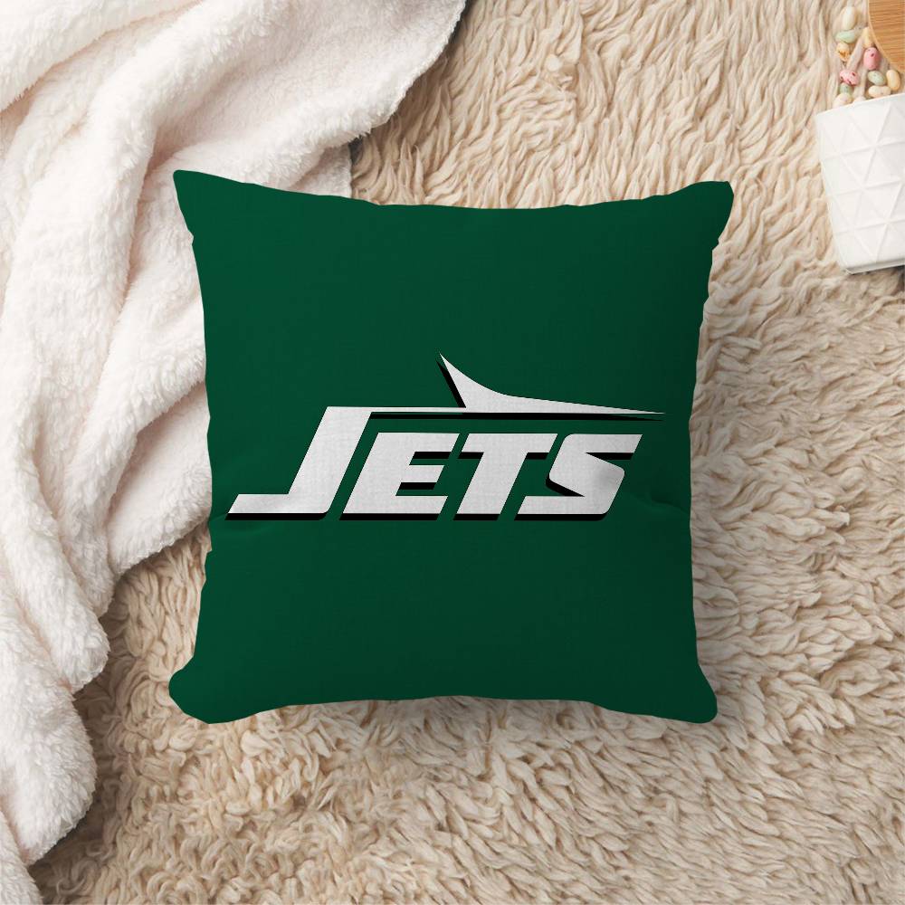 NNew YYork JJetS Maple Design Cushion Cover Happy Autumn Harvest decor Holiday Decorati Pillow Cover