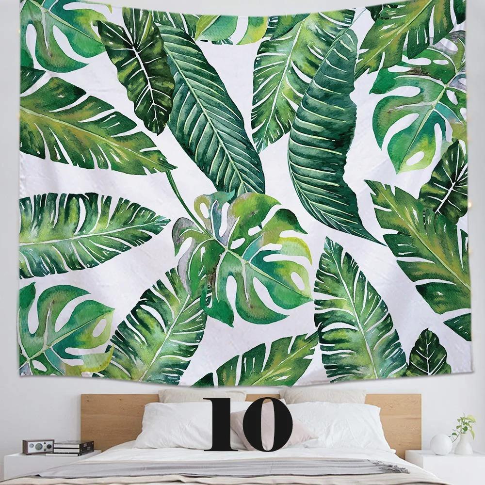 Watercolor Painting Floral Decorative Tapestry Home Wall Living Room Office Decorative Tapestry