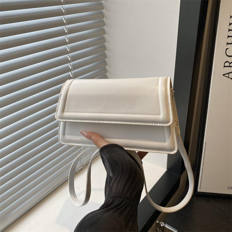 Premium Sense Small Bag Women 2025 New Trendy Versatile Shoulder Messenger Bag Ins Fashion Popular Niche Small Square Bag