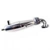 1 Set Thicken Exhaust Pipe HSP 94122/94166/94106/BQ001 Baja Engine Parts Upgrade For 1/10 Scale Models Nitro RC Car