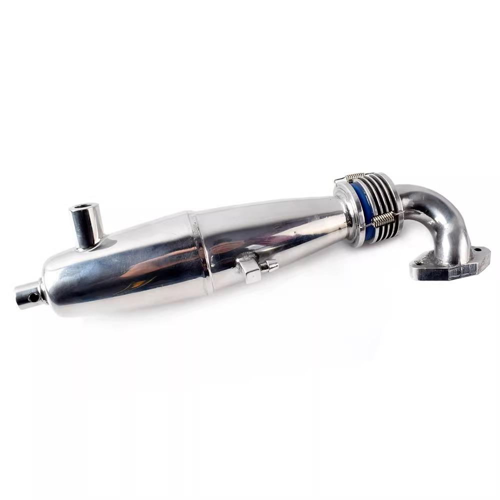 1 Set Thicken Exhaust Pipe HSP 94122/94166/94106/BQ001 Baja Engine Parts Upgrade For 1/10 Scale Models Nitro RC Car