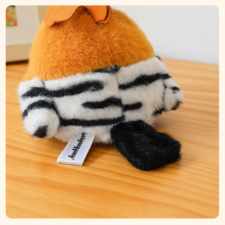Cartoon Parrot and Owl Plush Toy - Cute Bird Doll Desk Ornament and Claw Machine Gift