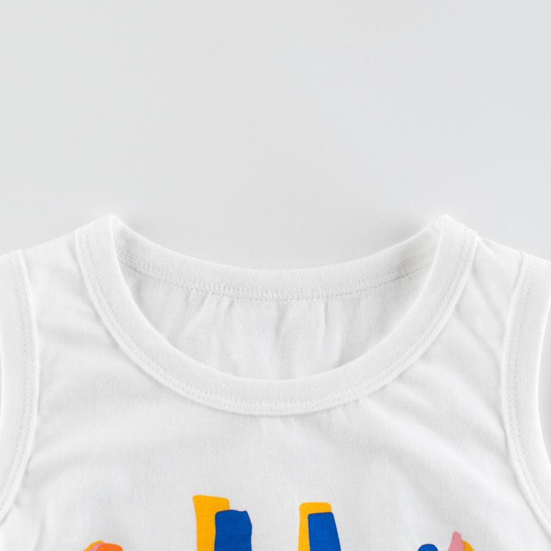 27kids Children's Summer 2022 Sleeveless Vests and Baby Clothes Collection