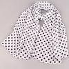 150*50cm Polka Dot Scarf Ladies Women Scarf Chiffon Scarf Soft Head Wraps Summer Sunscreen Air Conditioner Shawl Ladies Hijab