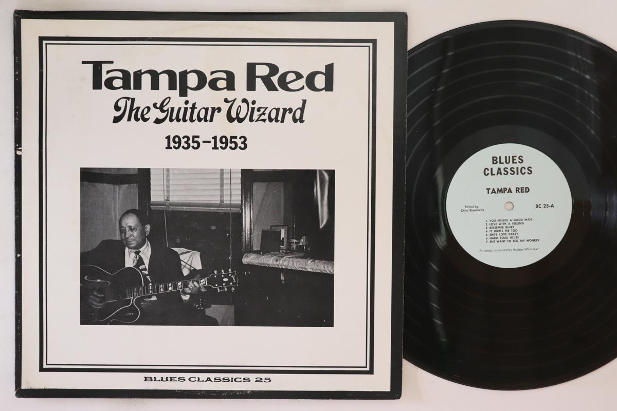 

LP Record TAMPA RED Guitar Wizard 19351953 BC25 BLUES CLASSICS 1974 US Blues Used