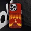 Funny D-Duck Cartoon For iPhone 11,12,13,14,15,16,17,Pro,Max,Plus,E,Air,Mini Phone Case IMD Matte Black