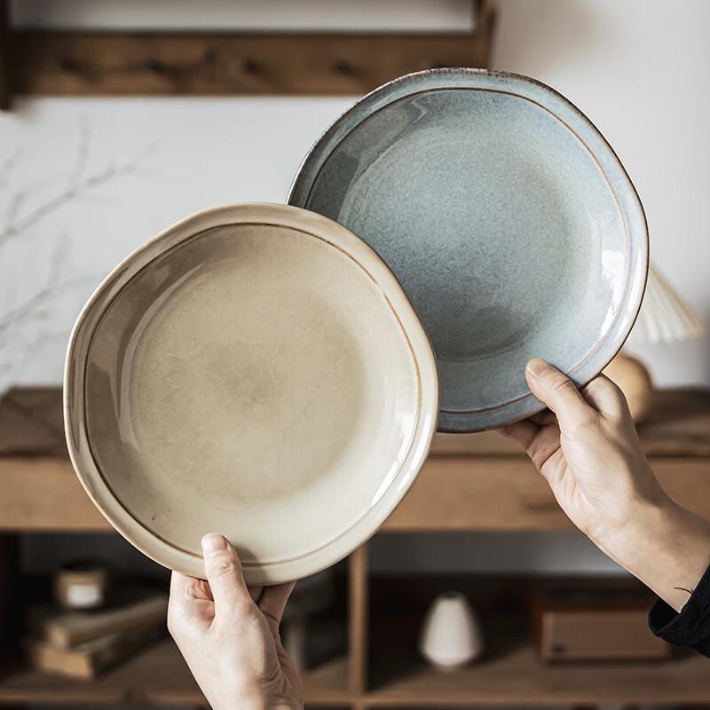 Abay Guanshanyue Nordic Retro Ceramic Plate Set
