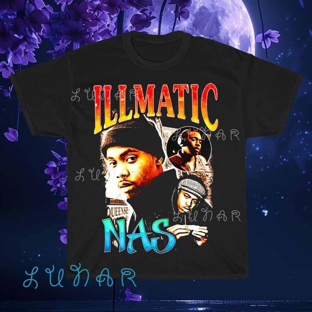 

New Shirt Nas ill Nas illmatic Logo American T-Shirt Funny Size S to 5XL L