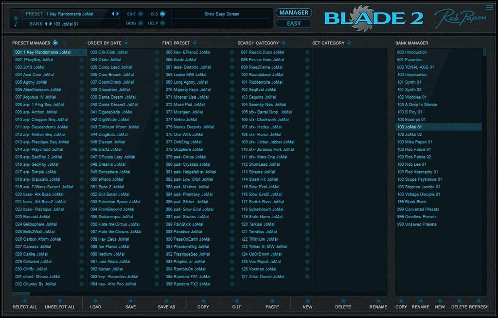 Rob Papen Software Synthesizer BLADE 2
