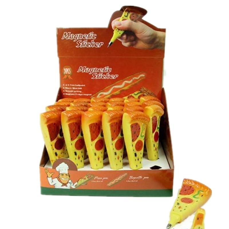 5 Pcs Signature Pen Pizza Shaped Ballpoint Pen Cute Writing Pen Signature Pen