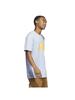adidas Logo Pen Fill Sportswear Graphic Blue Medium - T-Shirt, Dawn,