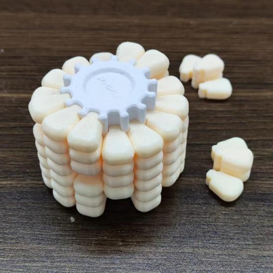 3D Printed Corn Puzzle Stress Relief Sensory Toy Portable Corn Puzzle Finger Fidget Toy for Home Office Entertainment
